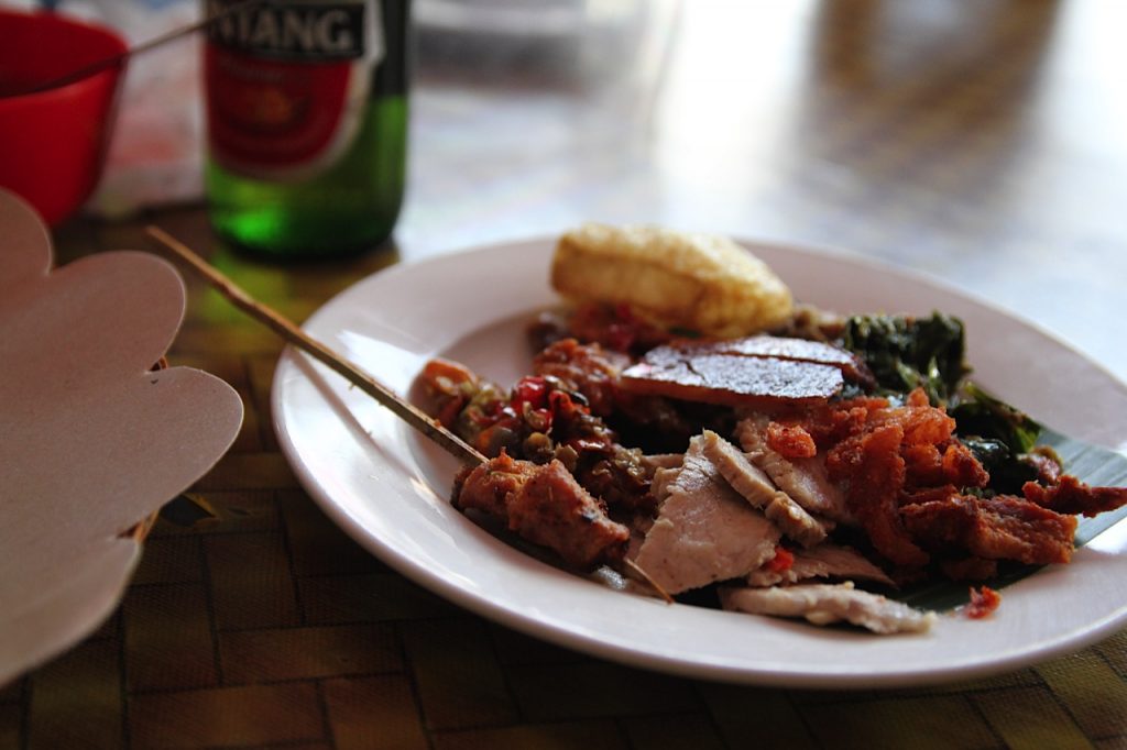 Best restaurants in Bali: babi guling at Pak Malen in Seminyak