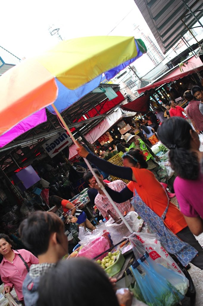 Khlong Toey market Bangkok Thailand