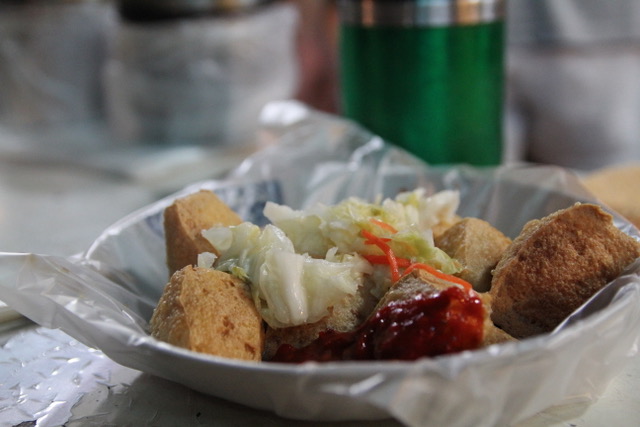 Taiwan street food: Stinky tofu, Taiwan