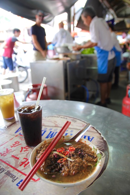Places to eat in Penang: Assam laksa at Air Itam
