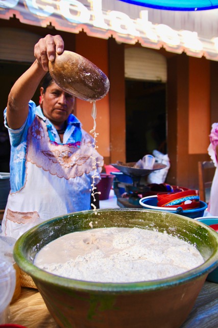 Oaxacan food: tejate